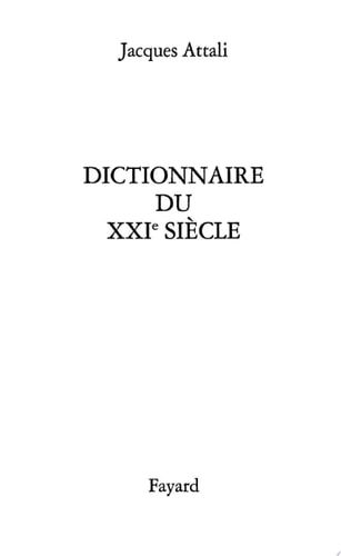 Dictionnaire du XXIe siècle