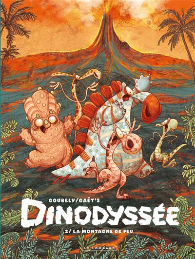 Dinodyssée - Tome 2 - La montagne de feu - Clotilde Goubely