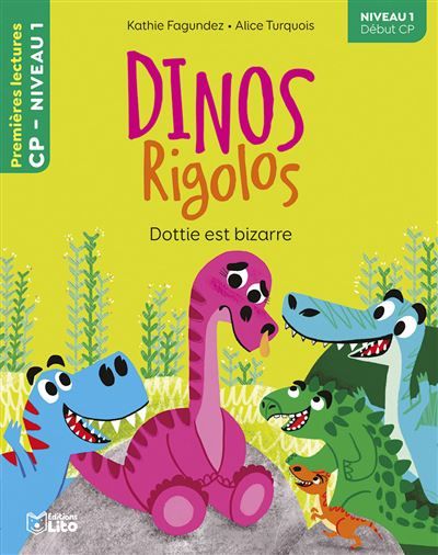 Dinos rigolos-dottie bizarr n1 - Alice Turquois