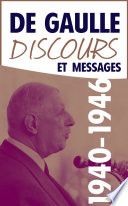 Discours et messages 1940-1946