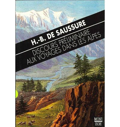 Discours préliminaire aux voyages dans les Alpes