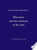Discours sur les sciences et les arts