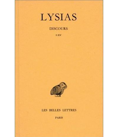 Discours. Tome I : I-XV Tome 1 , I III VII XII  Edition 2000