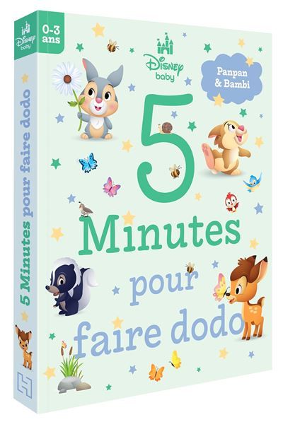 DISNEY BABY - 5 Minutes pour faire dodo (0-3 ans) - Panpan et Bambi