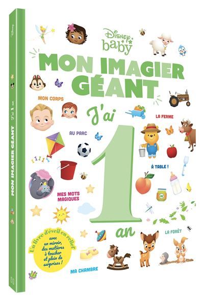 DISNEY BABY - Mon imagier géant - J'ai 1 an