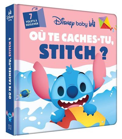 DISNEY BABY - Où te caches-tu, Stitch ? - Avec des volets à soulever