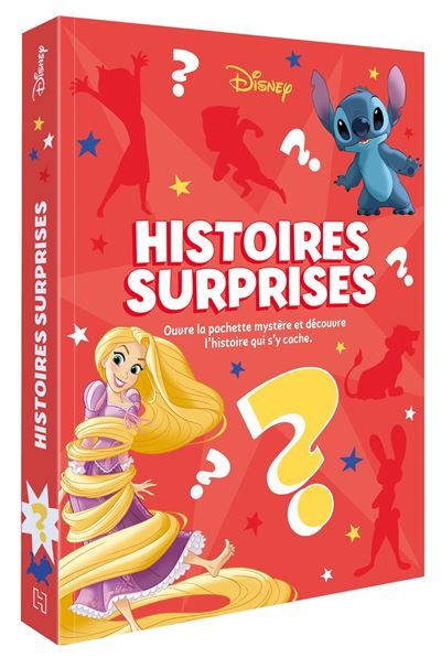 DISNEY - Histoires surprises - 12 histoires à découvrir ! Ouvre la pochette mystère et découvre l'histoire qui s'y cache.