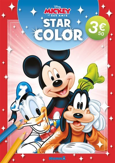 Disney Mickey et ses amis - Star Color (Donald, Mickey, Dingo)