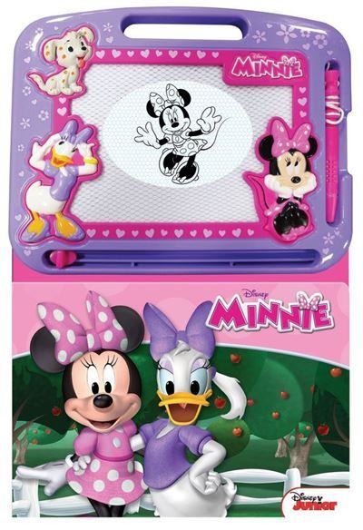 DISNEY Minnie - ECRIRE ET DESSINER - Avec un tableau et un crayon magnétiques
