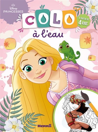 Disney Princesses - Colo à l'eau - A partir de 4 ans (Raiponce)