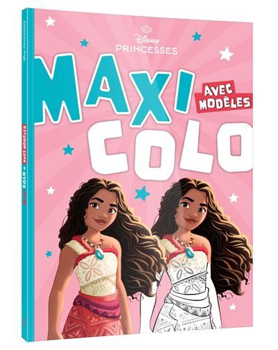 DISNEY PRINCESSES - Maxi Colo avec modèles (4+)