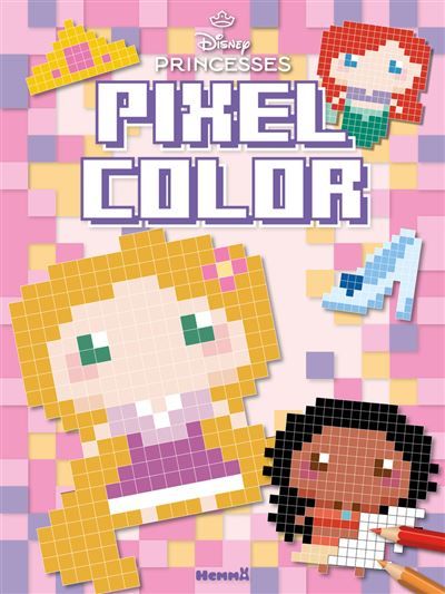 Disney Princesses - Pixel Color