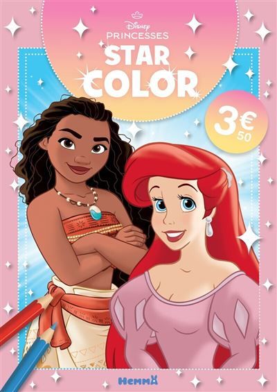 Disney Princesses - Star Color (Ariel et Vaiana)
