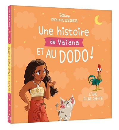 DISNEY PRINCESSES - Une histoire de Petite Princesse Vaiana, et au dodo !