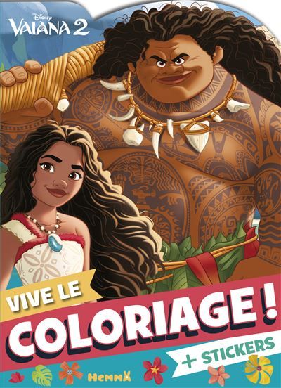 Disney Vaiana 2 - Vive le coloriage !