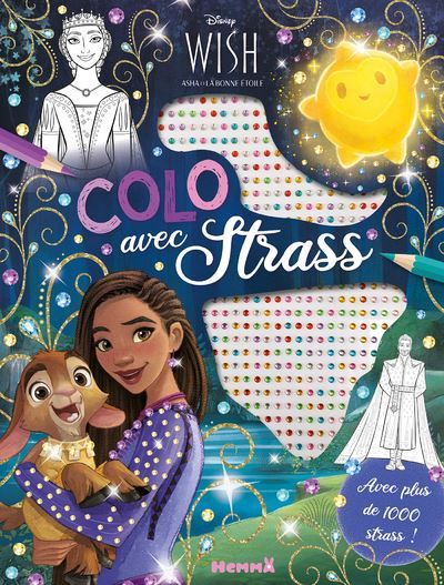 Disney Wish - Colo avec strass - Avec plus de 1000 strass !