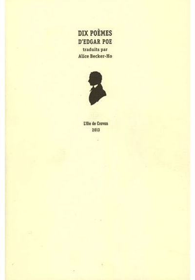 Dix poèmes d'Egdar Poe
