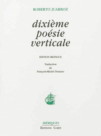 Dixième poésie verticale
