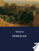 Couverture de DOM JUAN par Molière Molière