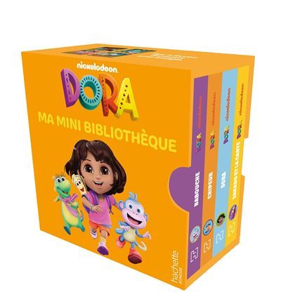 Dora - Ma mini bibliothèque Mini bibliothèque 4 livres tout-carton