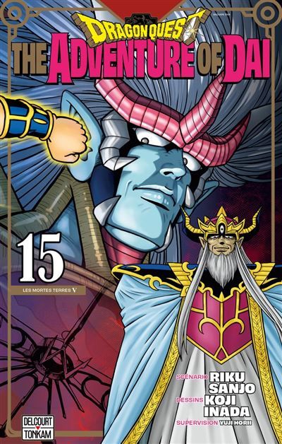 Couverture de Dragon Quest - The Adventure of Daï T15 par Riku Sanjo