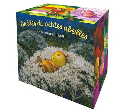 Drôles de Petites Bêtes - Mini-bibliothèque Les drôles de petites abeilles Coffret de 6 histoires à butiner