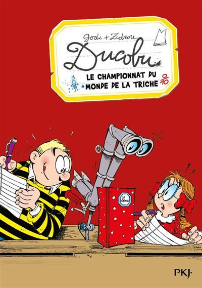 Couverture de Ducobu - tome 06 : Le championnat du monde de la triche par Zidrou Zidrou