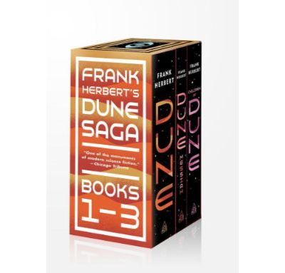 Dune Saga 3-Book Boxed Set Dune, Dune Messiah, and Children of Dune
