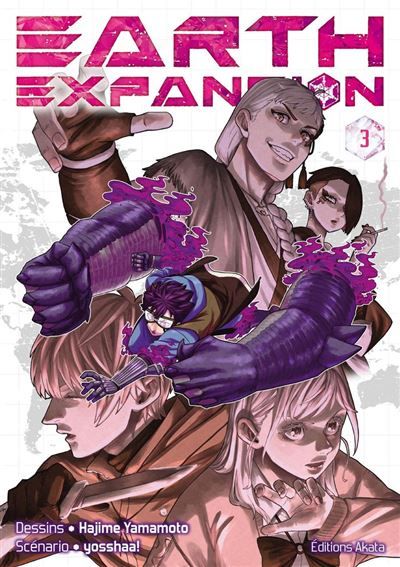 Couverture de Earth Expansion - Tome 3 (VF) par yosshaa! yosshaa!