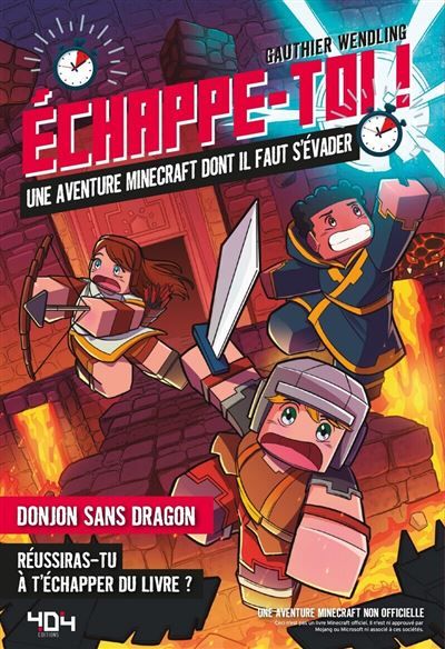 Echappe-toi ! - Donjons sans dragons - Un roman dont il faut s'evader