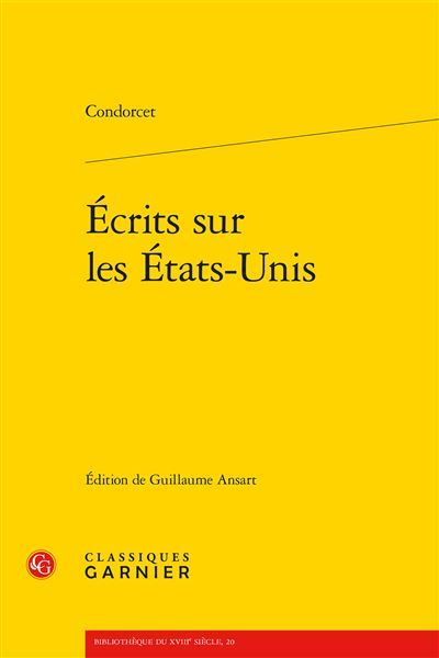 Écrits sur les États-Unis - Guillaume Ansart