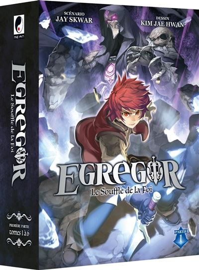 Egregor : Le Souffle de la Foi - Partie 1 (Tomes 01 à 06) - Coffret 6 Mangas Collector limité Partie 1, Tome 1 à tome 6