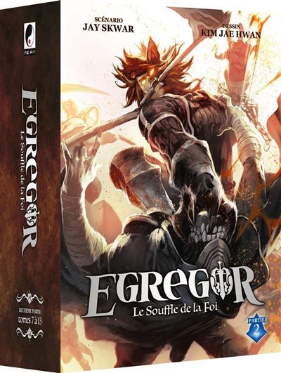 Egregor : Le Souffle de la Foi - Partie 2 (Tomes 07 à 13) - Coffret 7 Mangas Collector limité