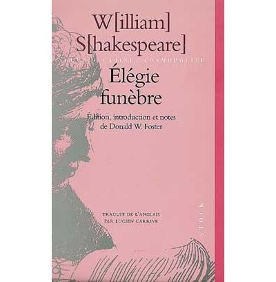 Elégie funèbre