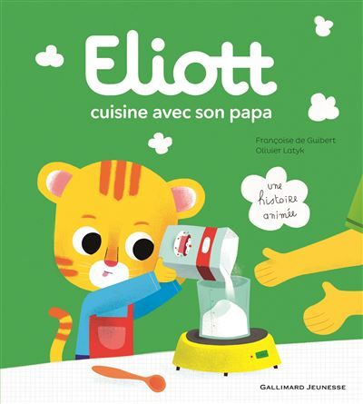 Eliott cuisine avec son papa Eliott 1