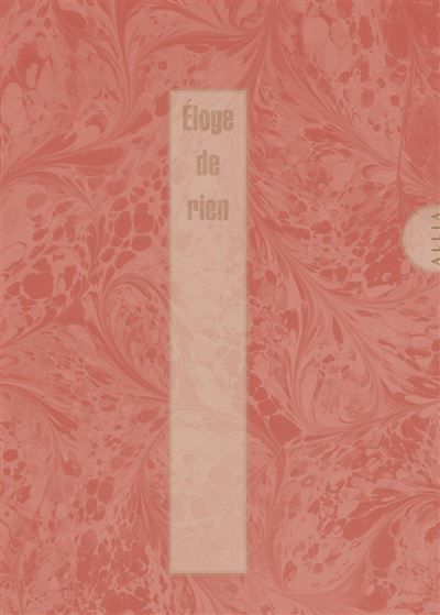 Éloge de rien
