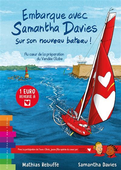 Embarque avec samantha davies sur son nouveau bateau - au coeur de la preparation du vendee globe -