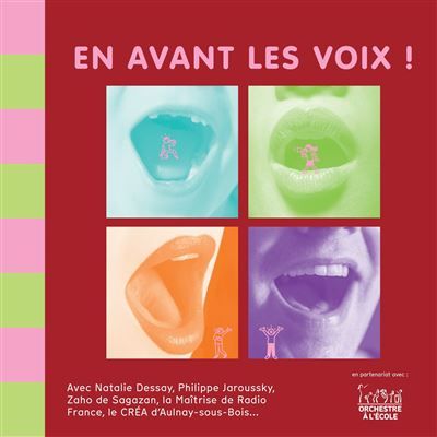 Couverture de En avant les voix ! par Christine Auberger