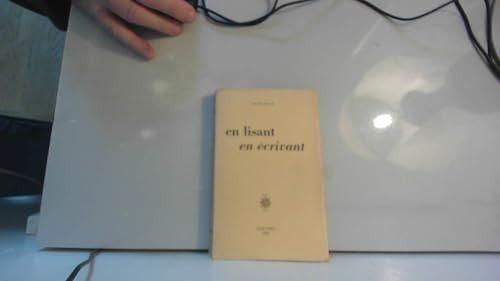 En lisant, en écrivant