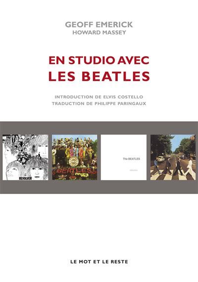 En studio avec les beatles