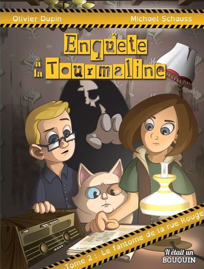 Enquete a la tourmaline - t02 - le fantome de la rue rouge Adapté aux DYS