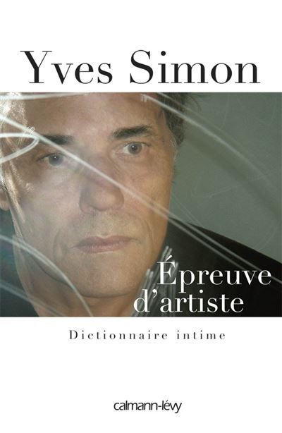 Épreuve d'artiste Dictionnaire intime