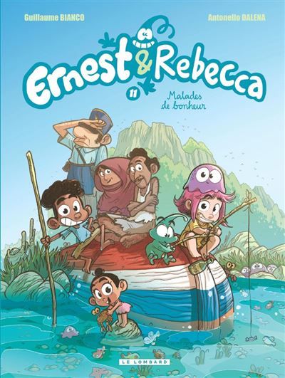 Couverture de Ernest & Rebecca - Tome 11 - Malade de bonheur par Guillaume Bianco