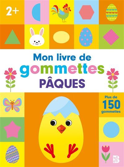 ERPM  : Mon livre de gommettes : Pâques plus de 150 gommettes