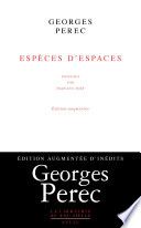 Espèces d'espaces