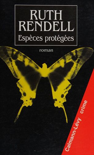 Couverture de Espèces protégées par Ruth Rendell
