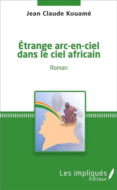 Etrange arc-en-ciel dans le ciel africain Roman