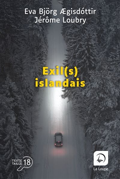 Couverture de Exil(s) islandais Edition en gros caractères par Eva Björg Ægisdóttir