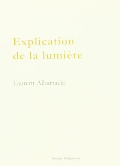 Explication de la lumière