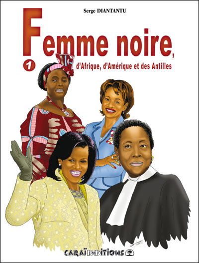 Femme noire d'Afrique, d'Amérique et des Antilles
